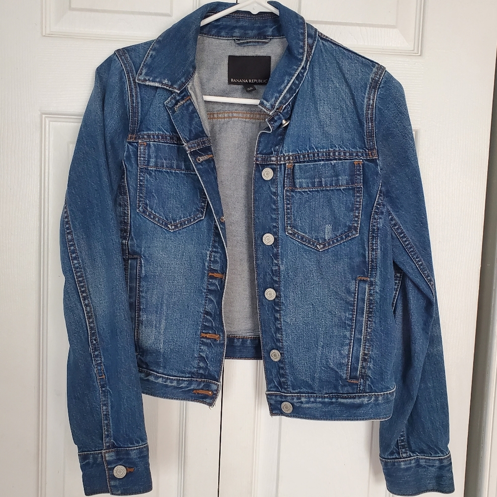 Banana Republic denim jean jacket
